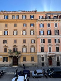 vista exterior desde la habitación.