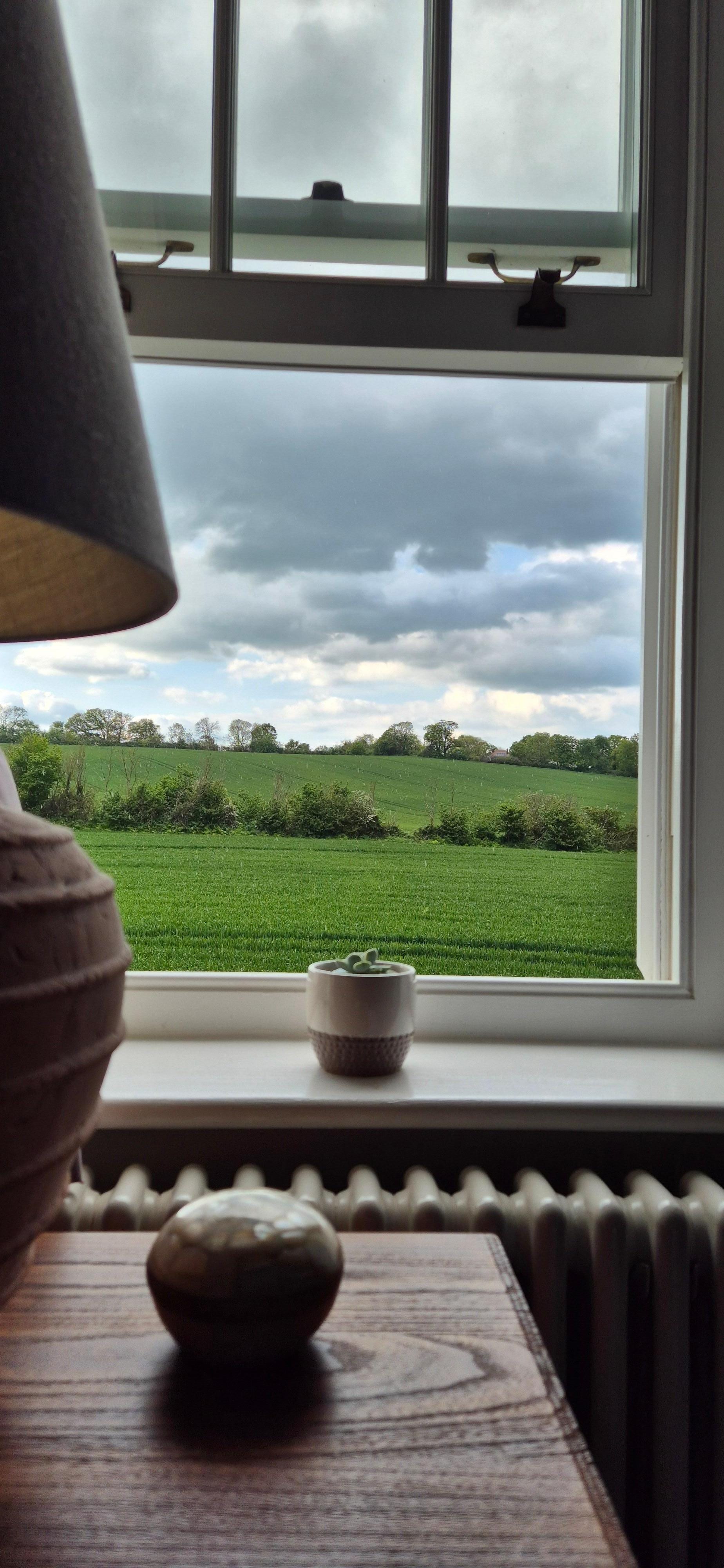 View from our room.