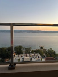 Från balkongen på kvällen.