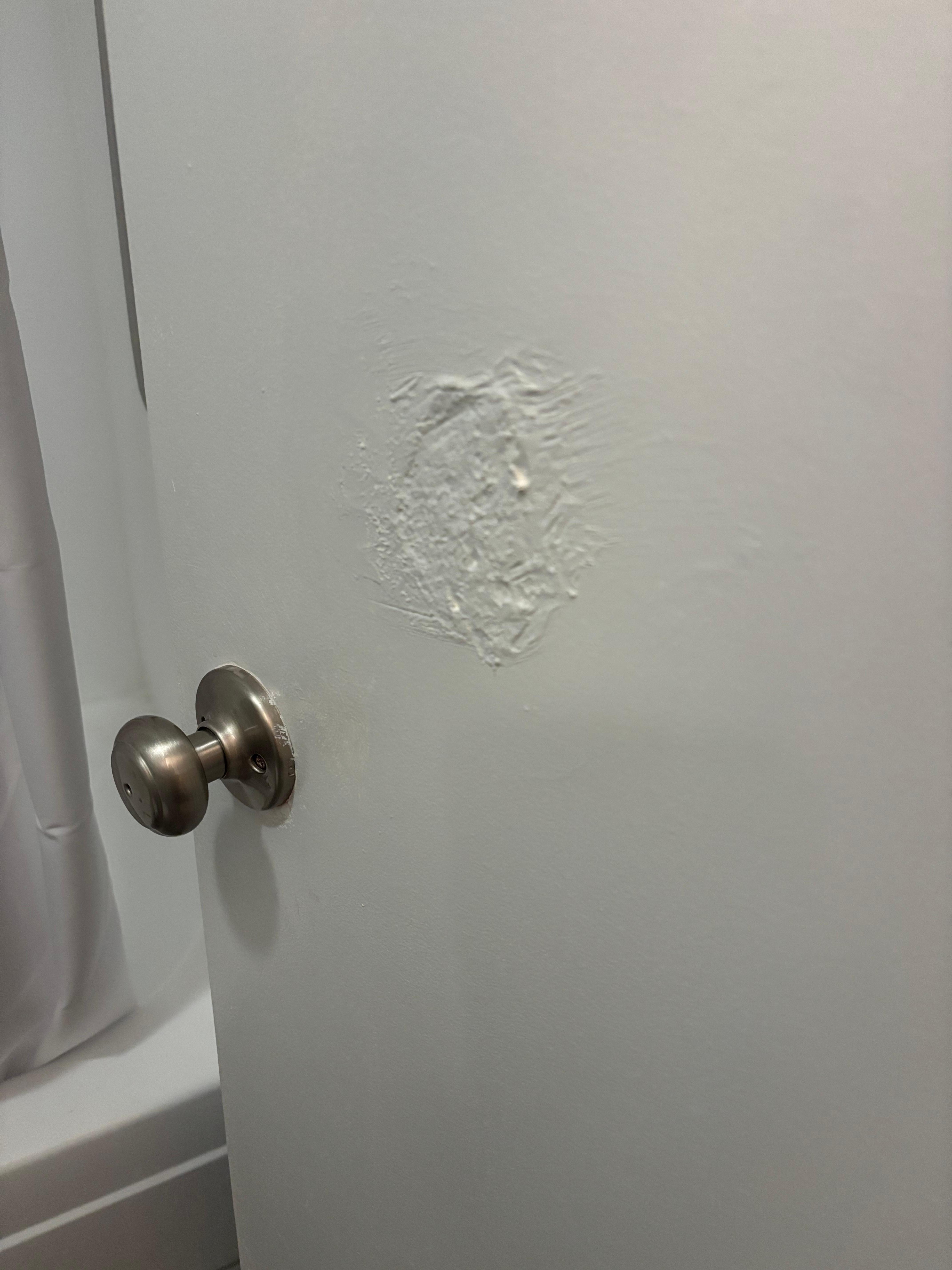 This door would not close or lock, I really thought we would break it.