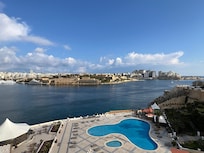 Blick vom Balkon, 9. Stock