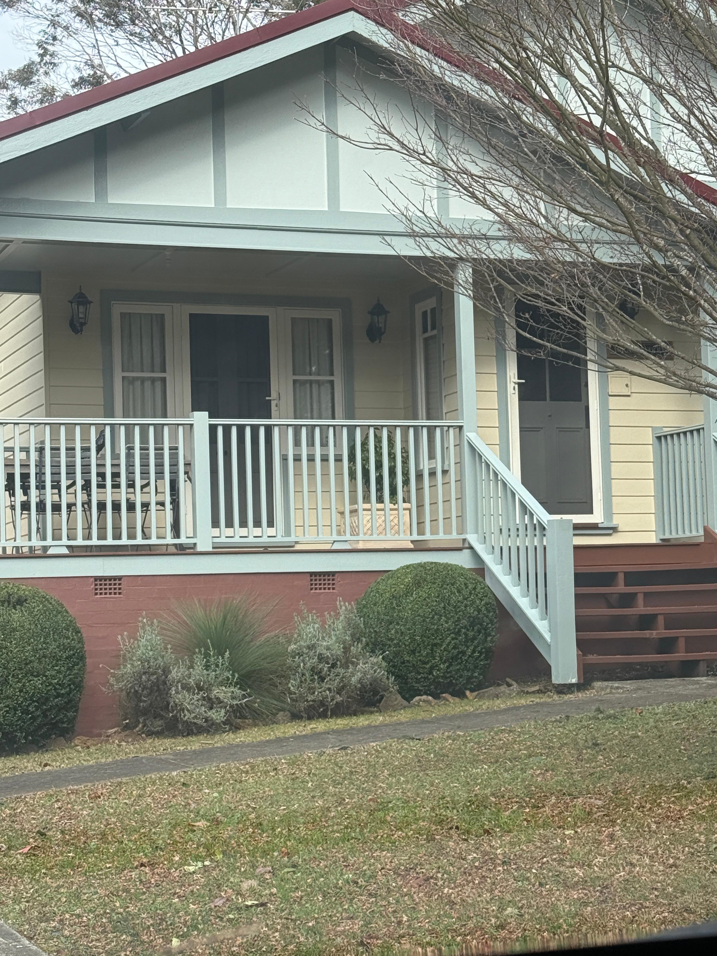 Front of the property.