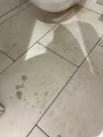 Bathroom floor