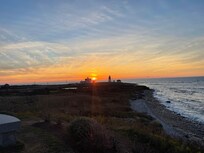 Sunset on the bay, just a very short walk away.