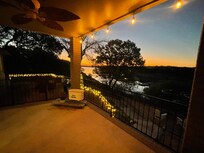 Sunrise on the back porch