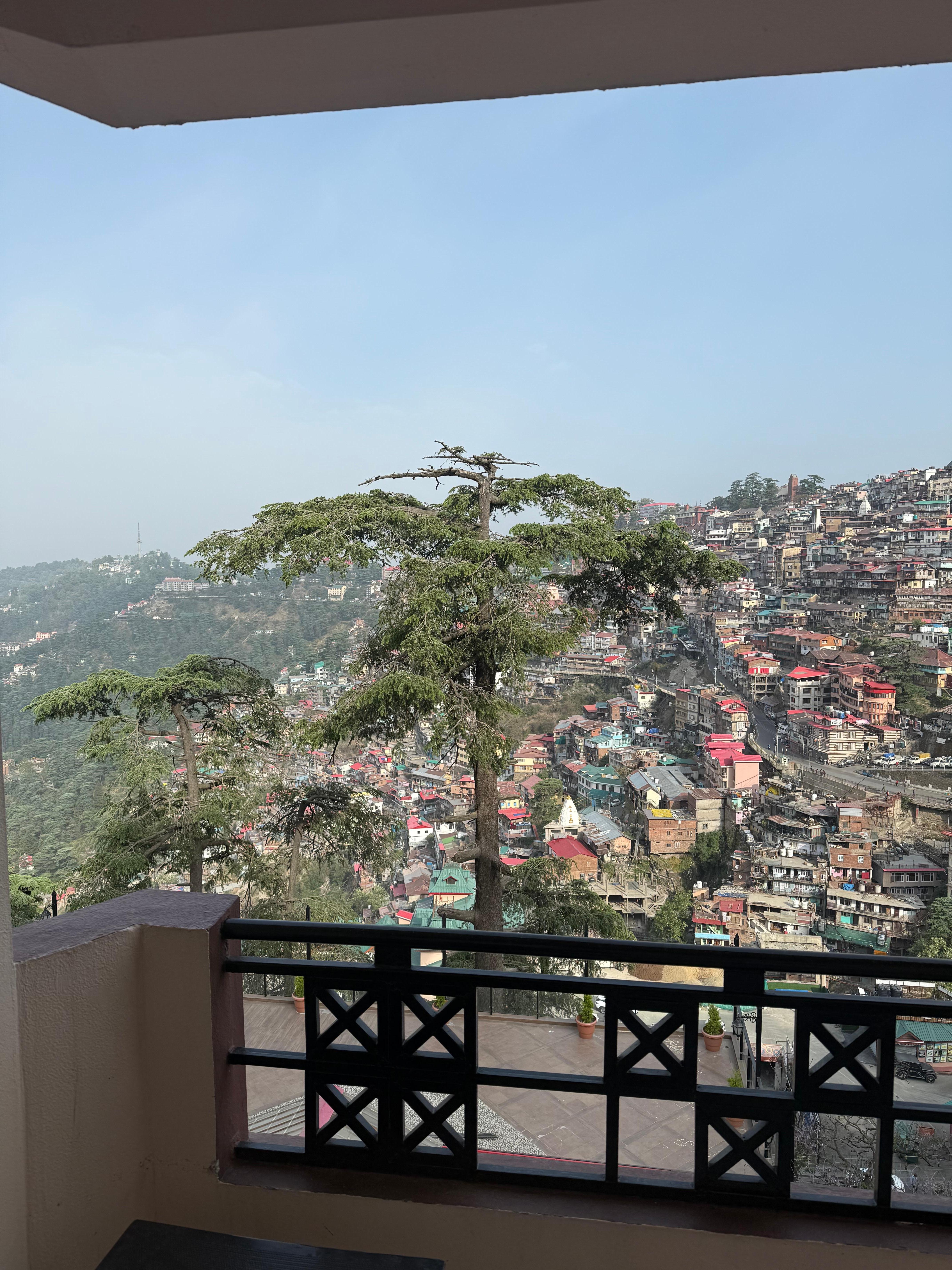 View from room.