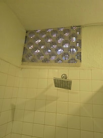 In the bathroom 1