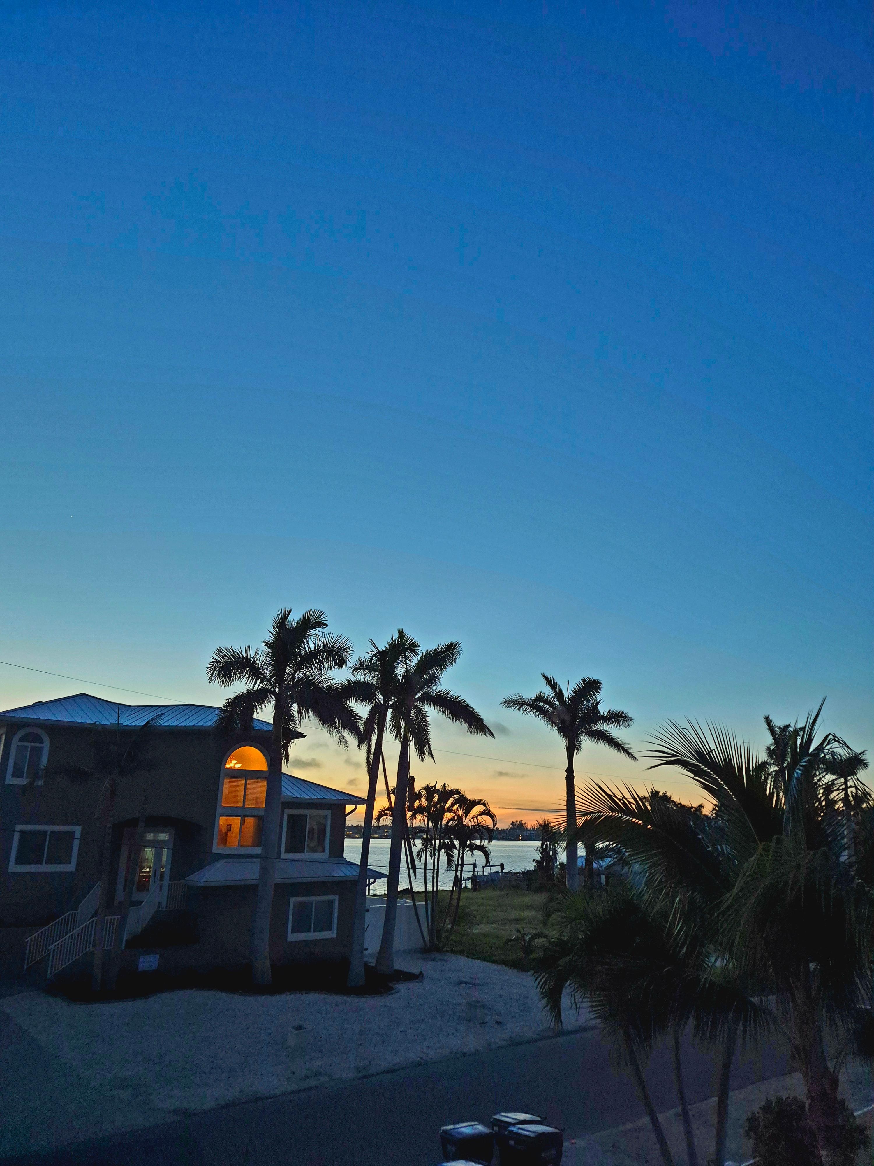 Sunrise view from the middle deck