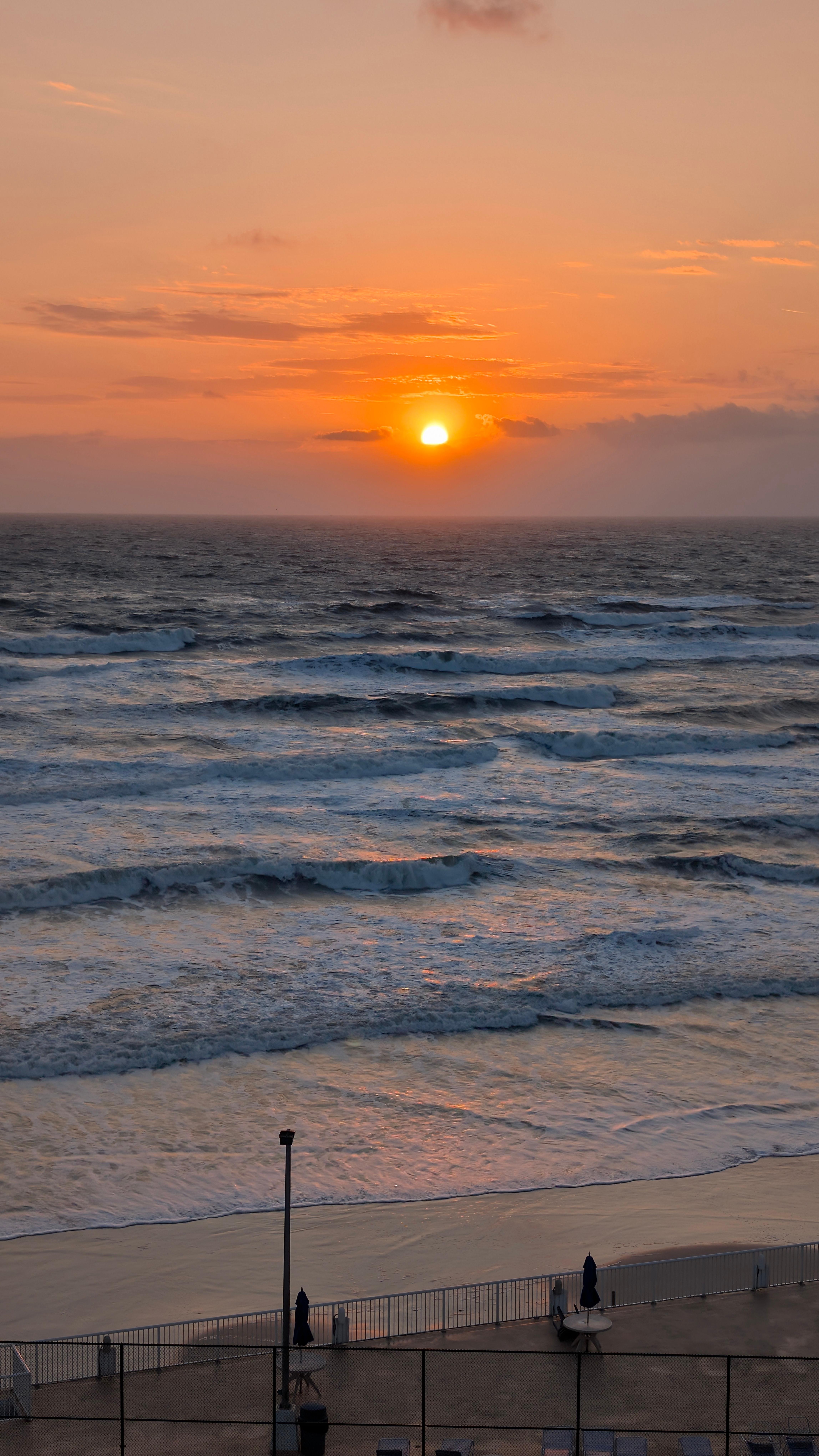 Sunrise from balcony