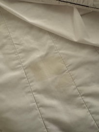Stain on bed in 1st room