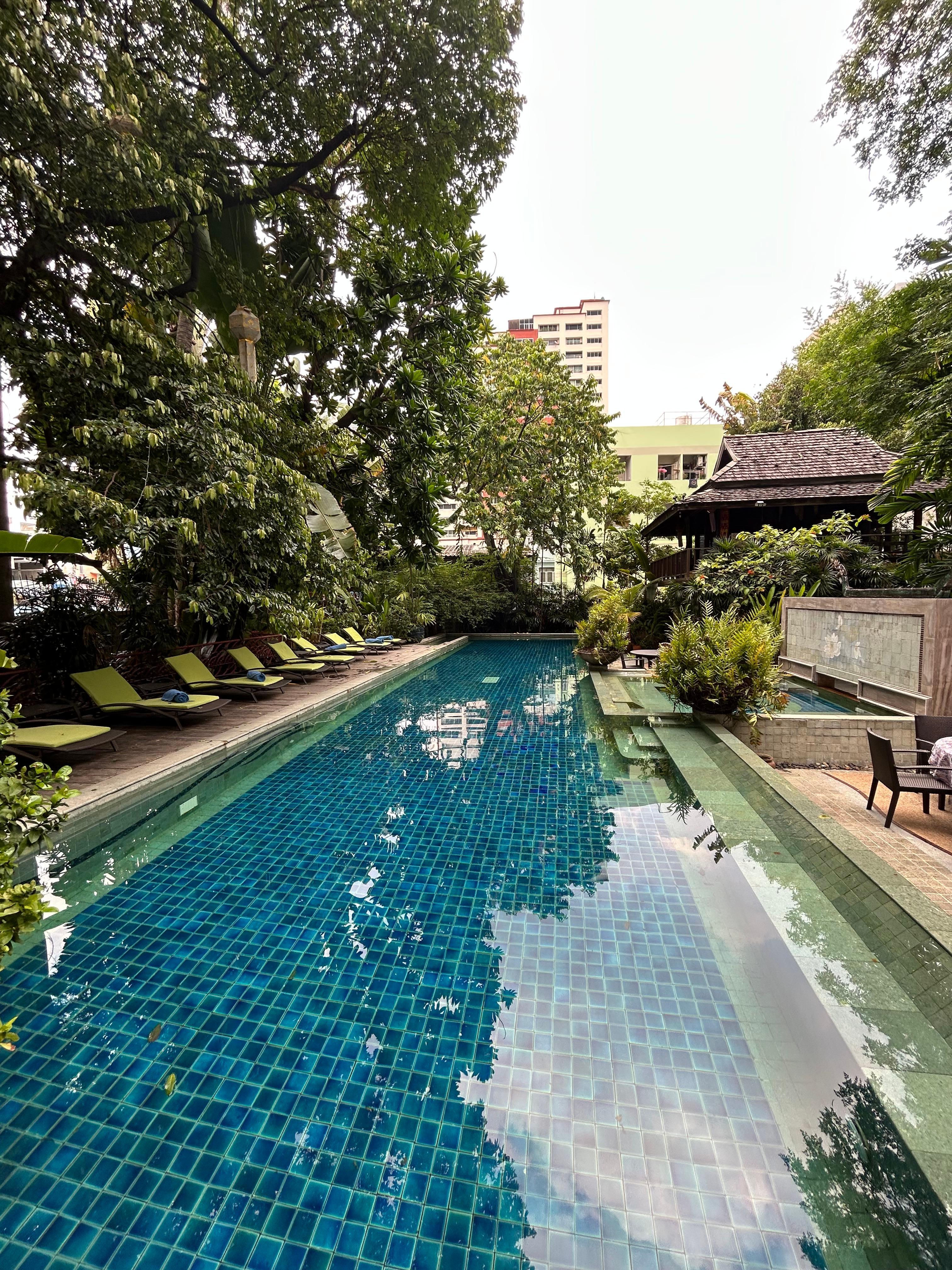 Pool area