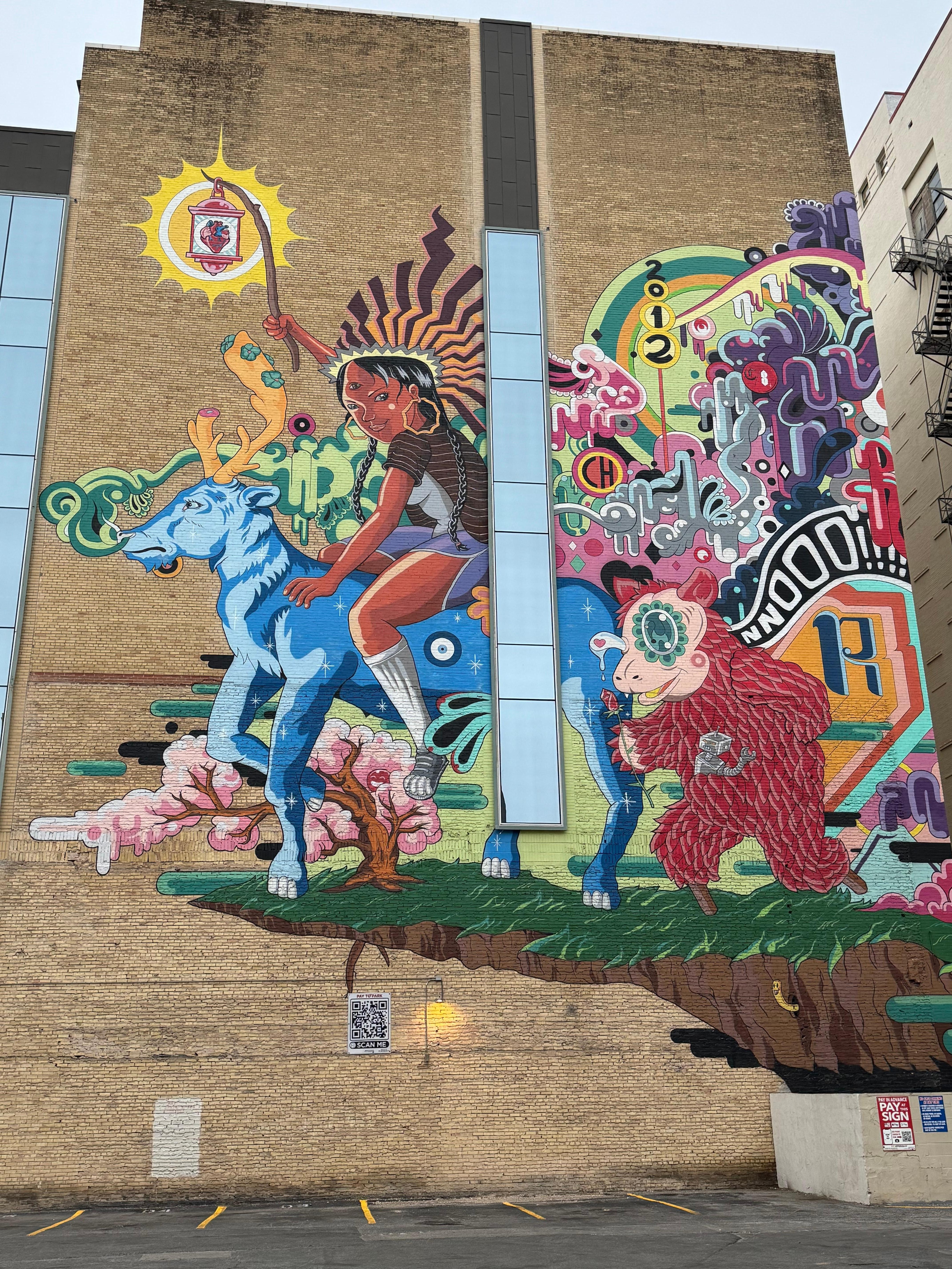 Walking down the block