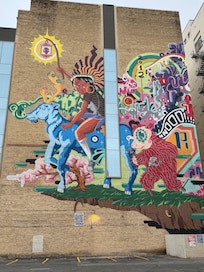 Walking down the block