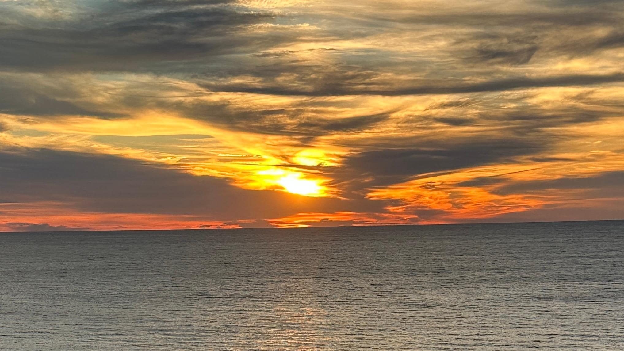 Taken from the balcony…