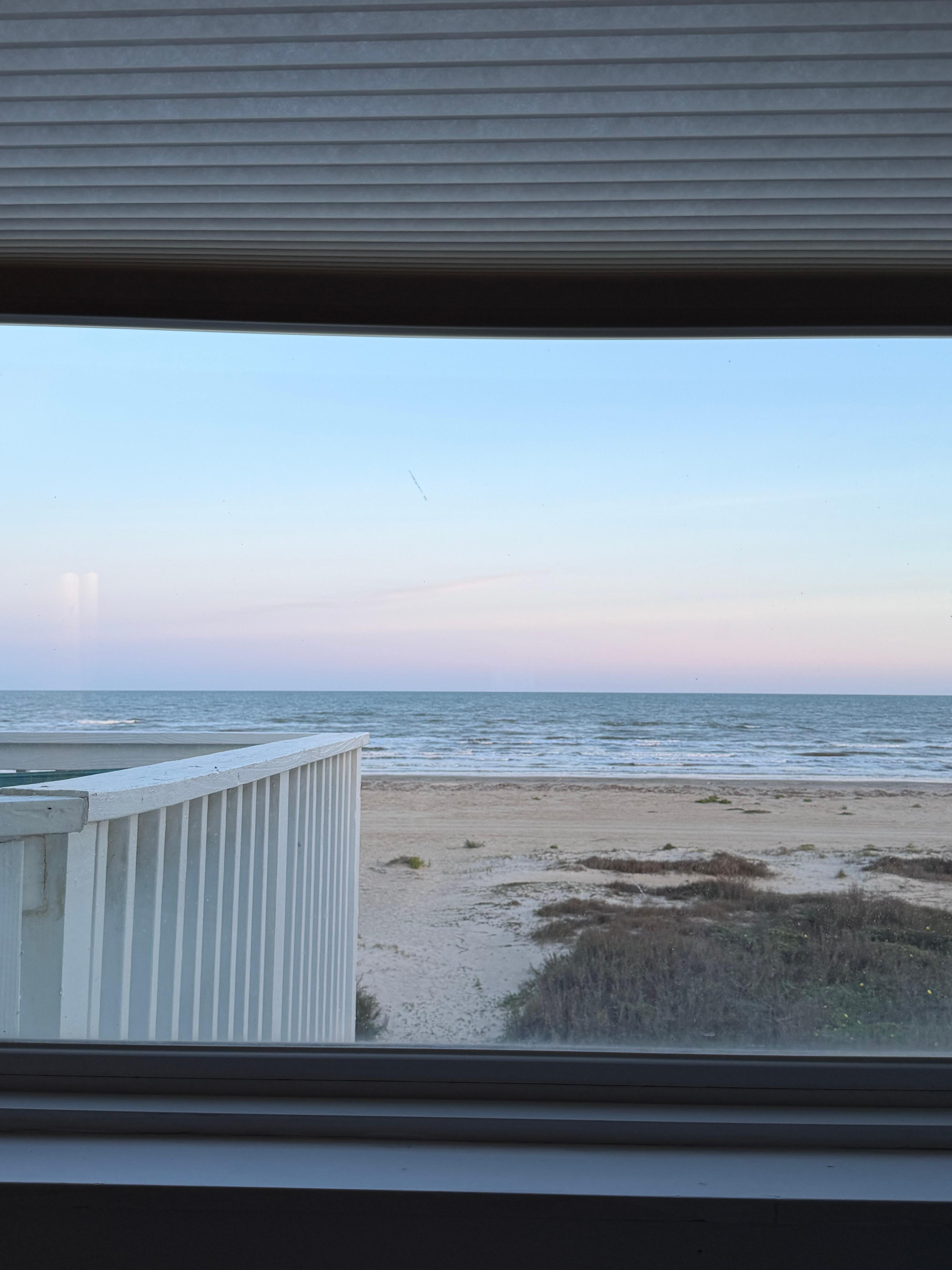 View from upstairs bedroom window