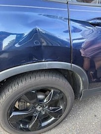 Damage was not there when I arrived and went to bed for the night.