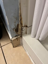 Shower left side