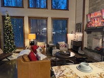 Loved the Christmas decor!