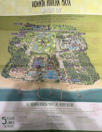 Map of Timeshare Complex - See hotel to FAR RIGHT.
