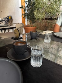 Breakfast with Turkish coffee
