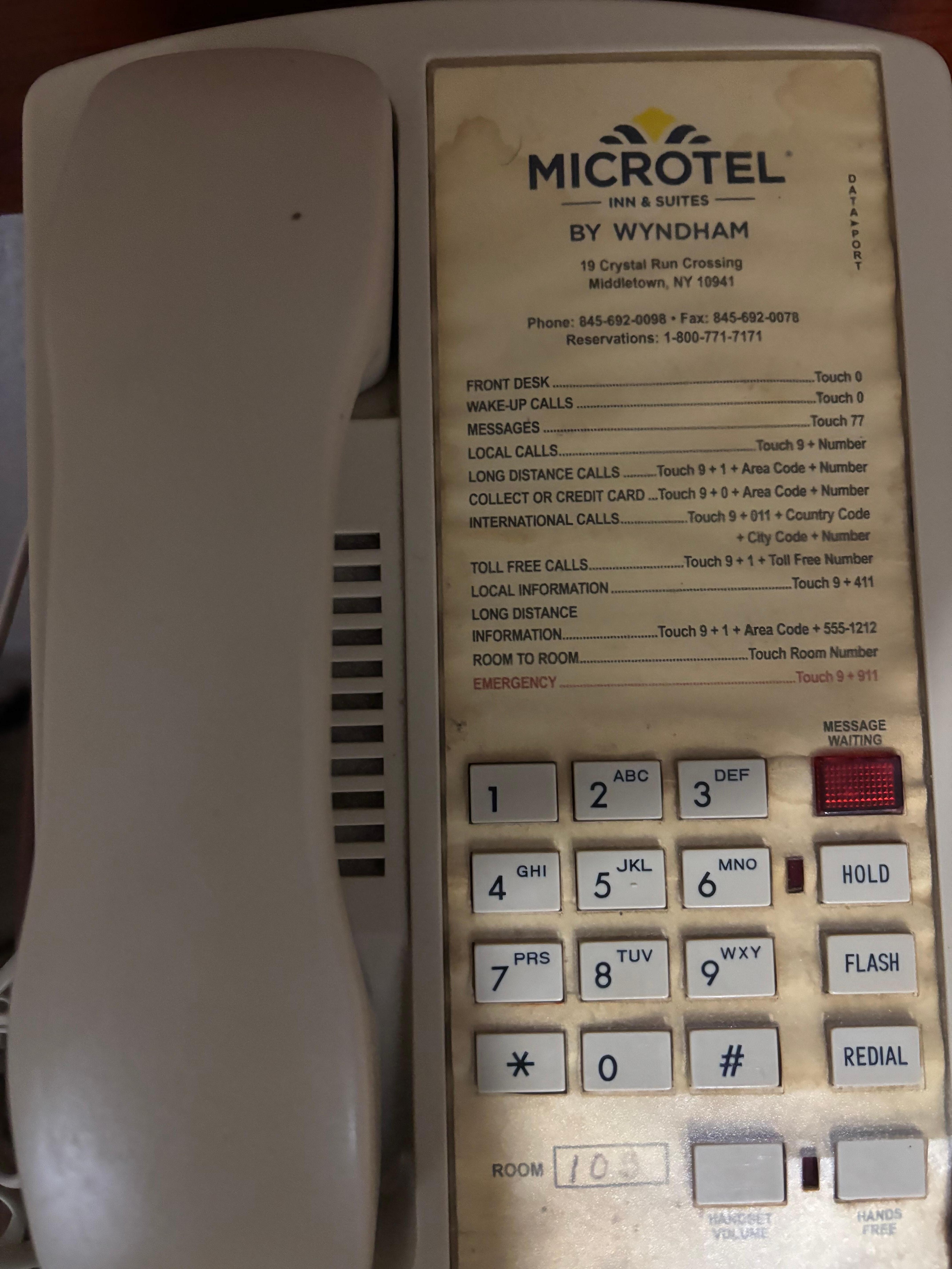 Old dirty looking phone