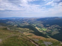 Vue typique lors d'une randonnée dans le coin