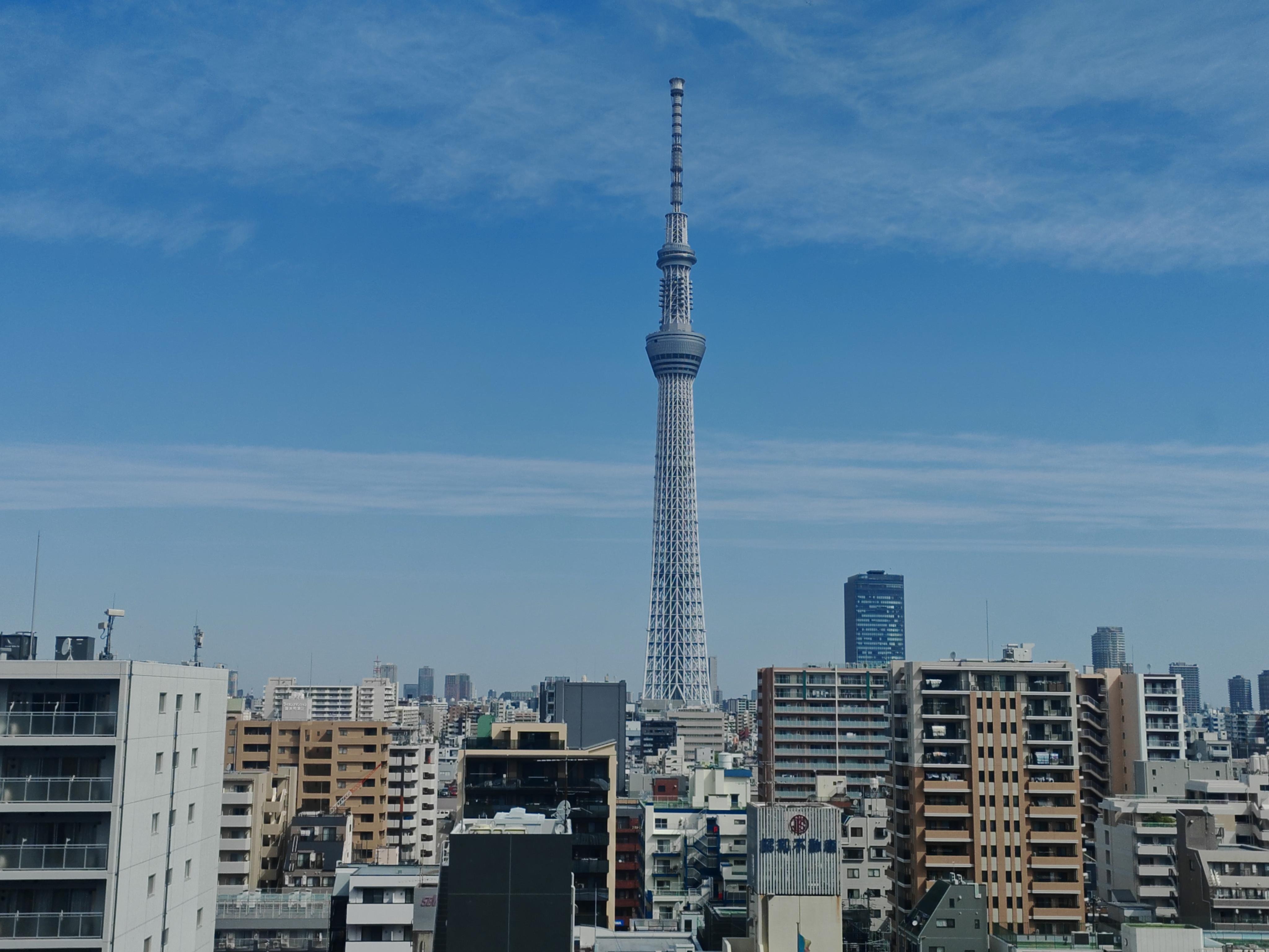 Sky tree view room