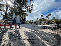 From the beach