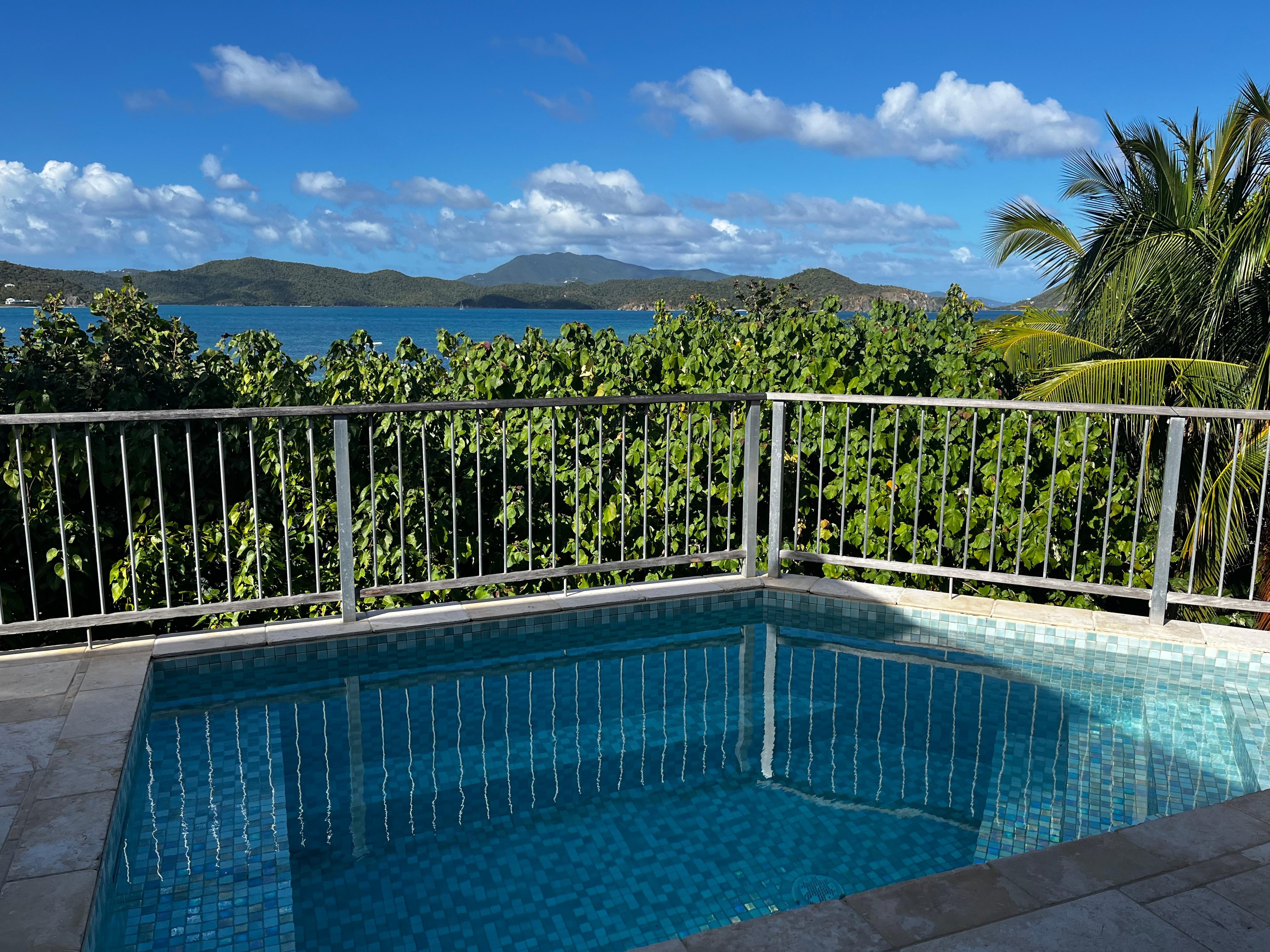 The pool in the late afternoon - so refreshing!
