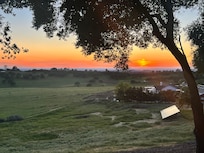 The colors were different each evening