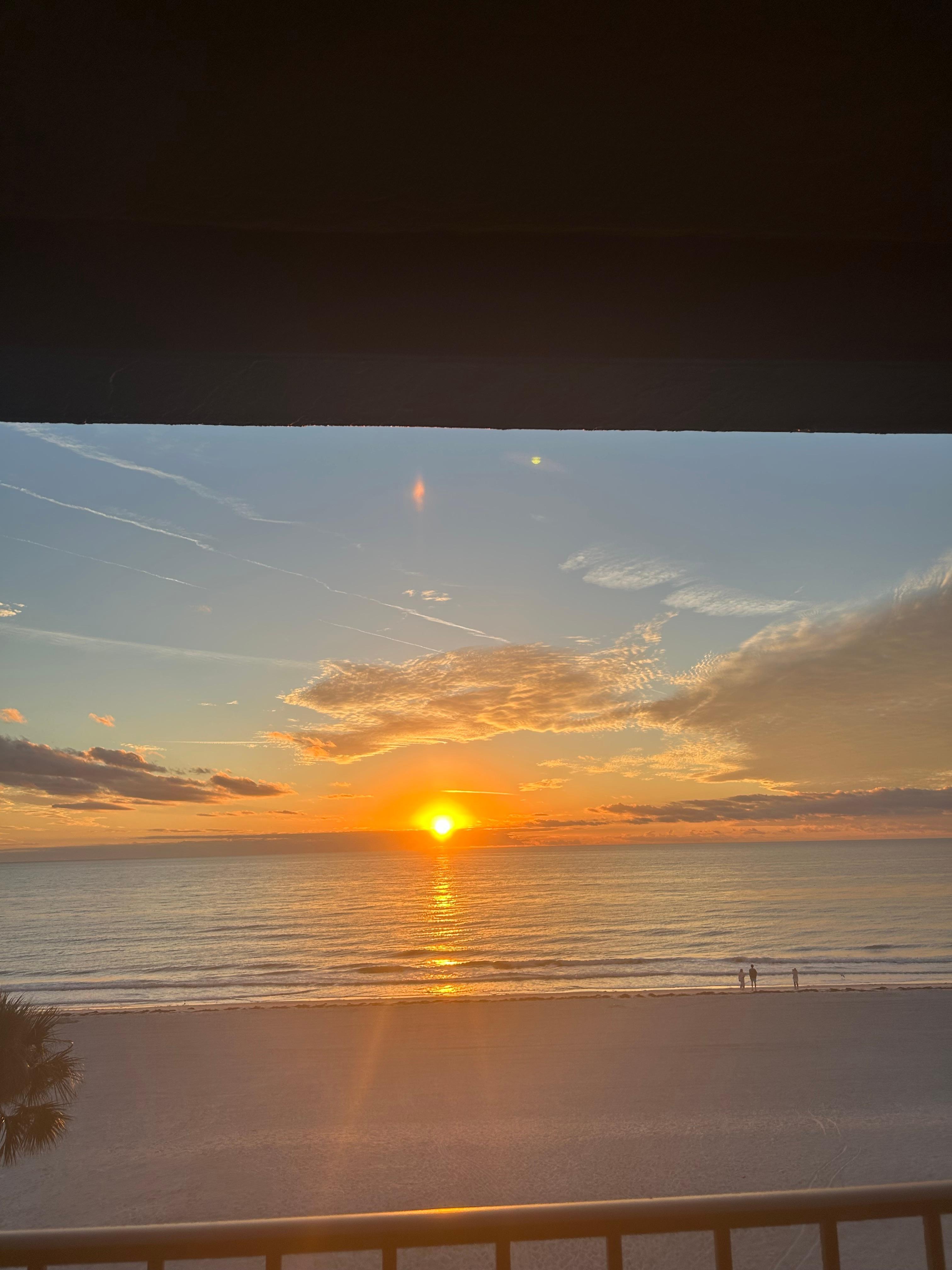 One of many gorgeous sunsets 