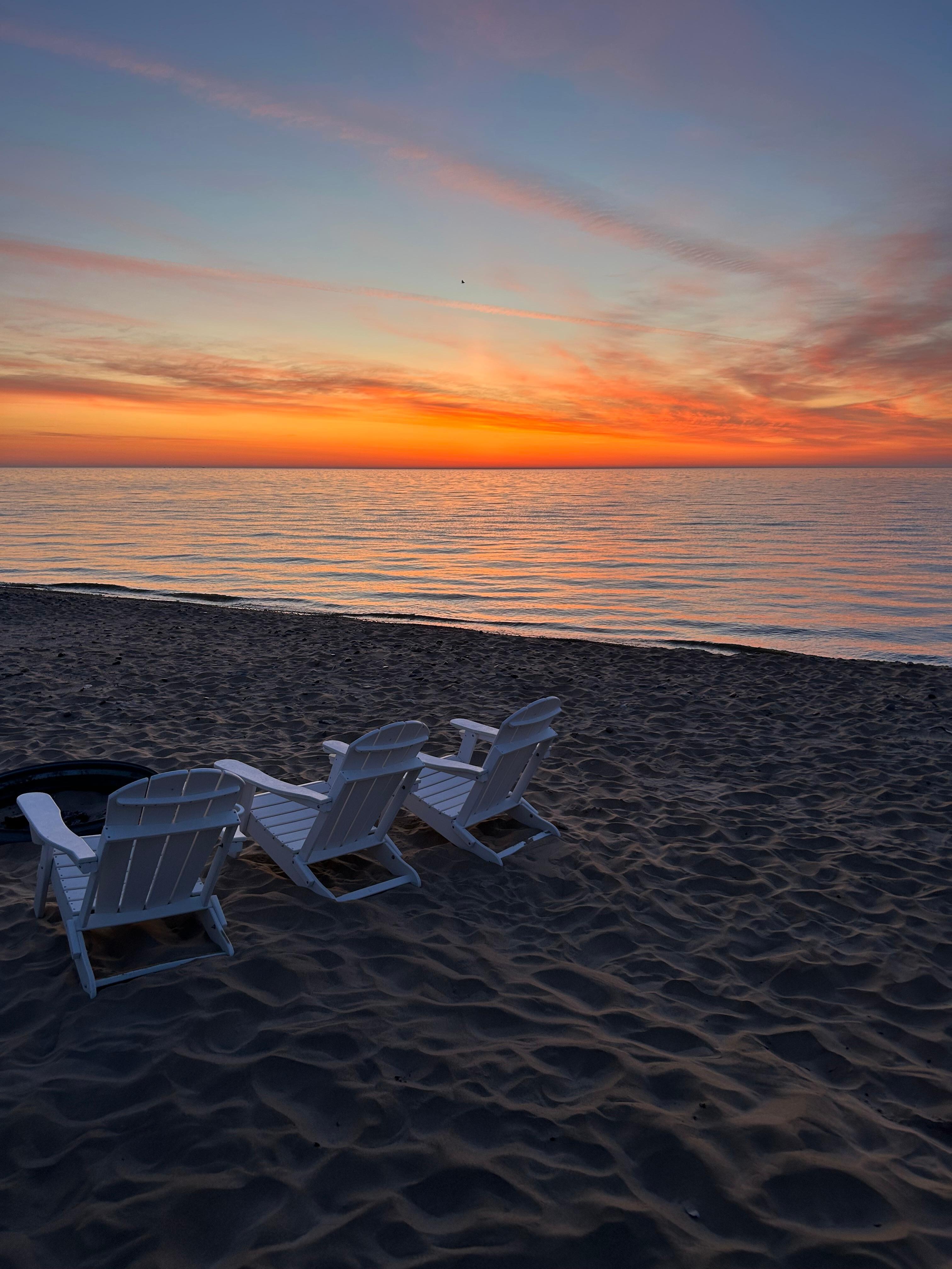 Sunrise on the beach