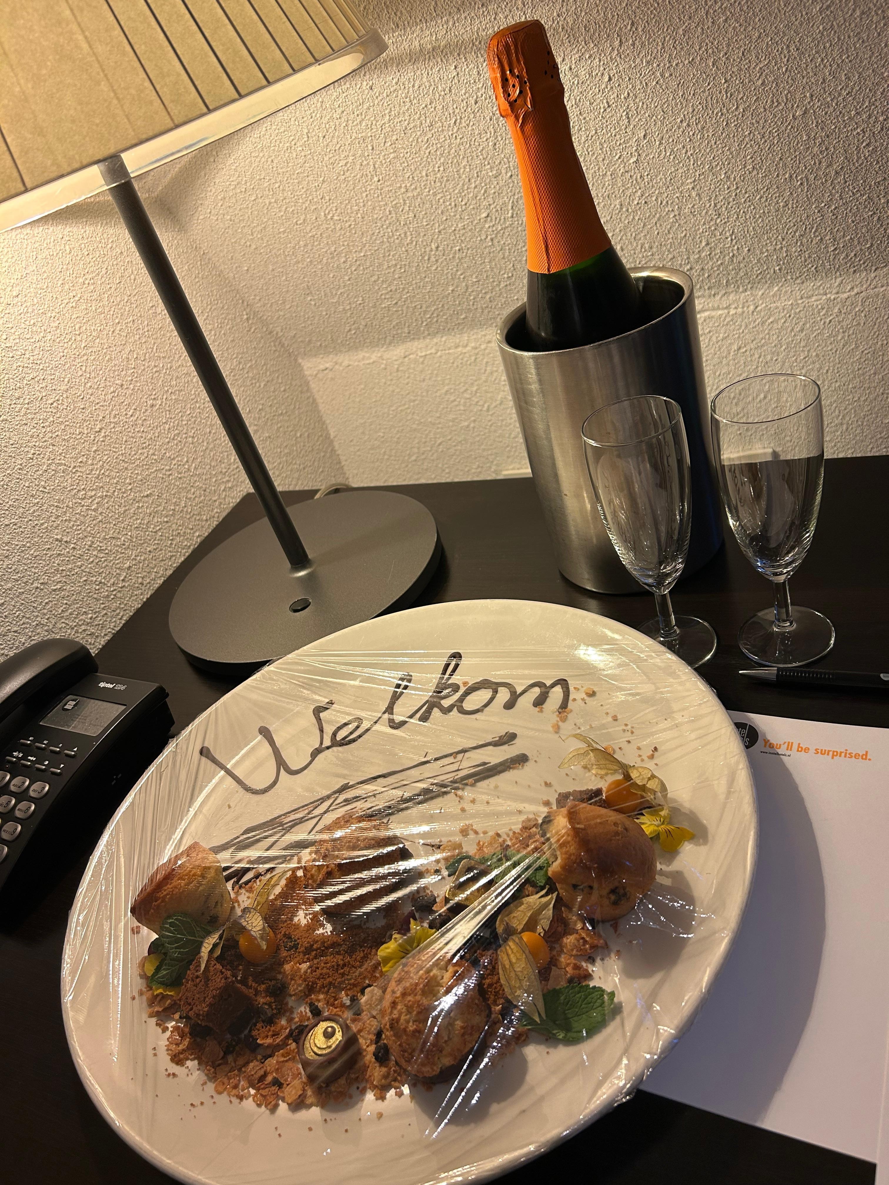 The welcome treat package was lovely 