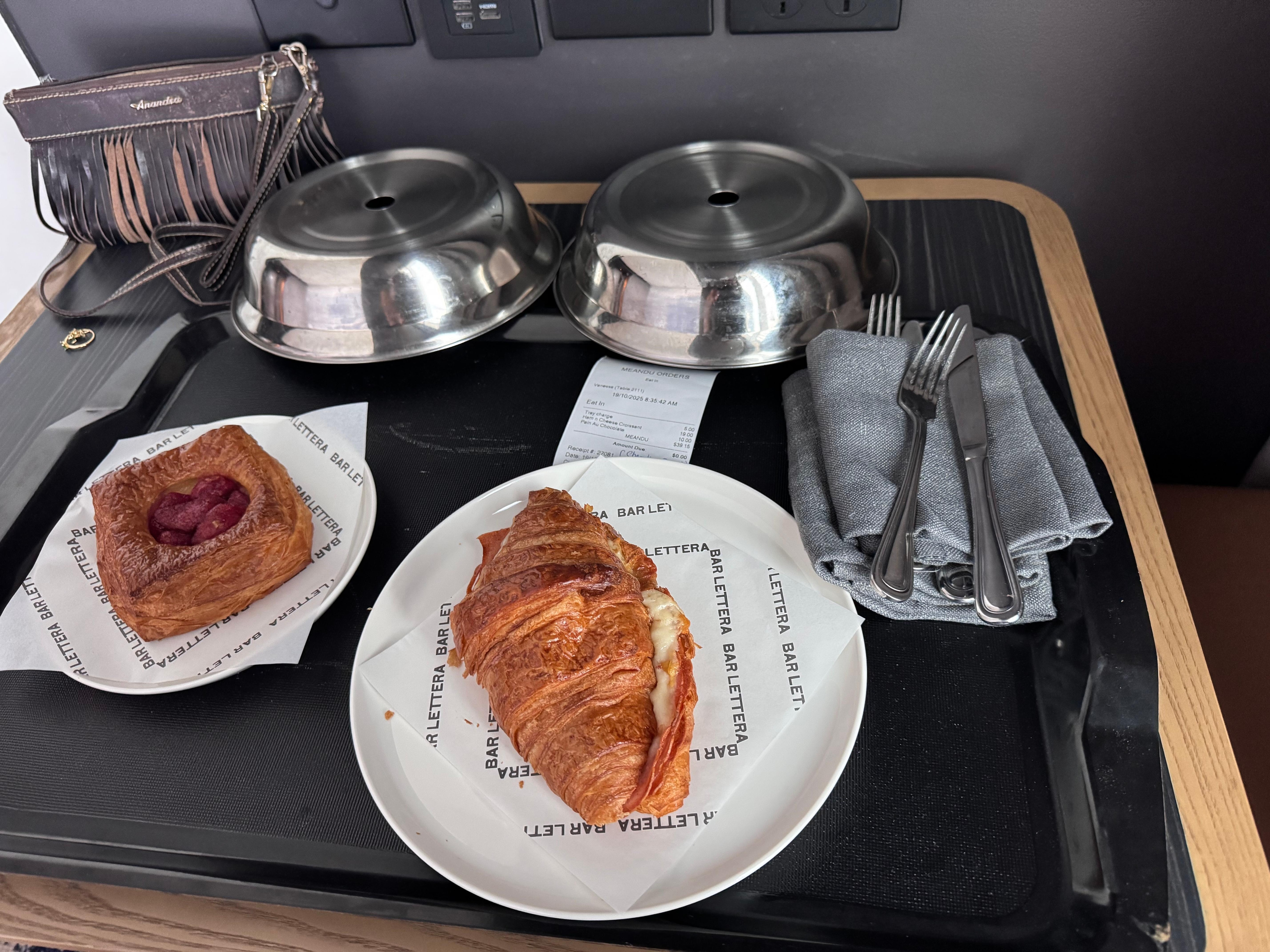 Café da manhã no quarto