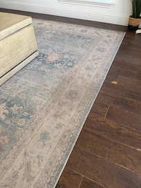 Living room rug.