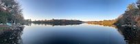 Panoramic photo from the dock.