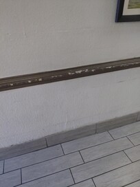 Baseboards in need of repair