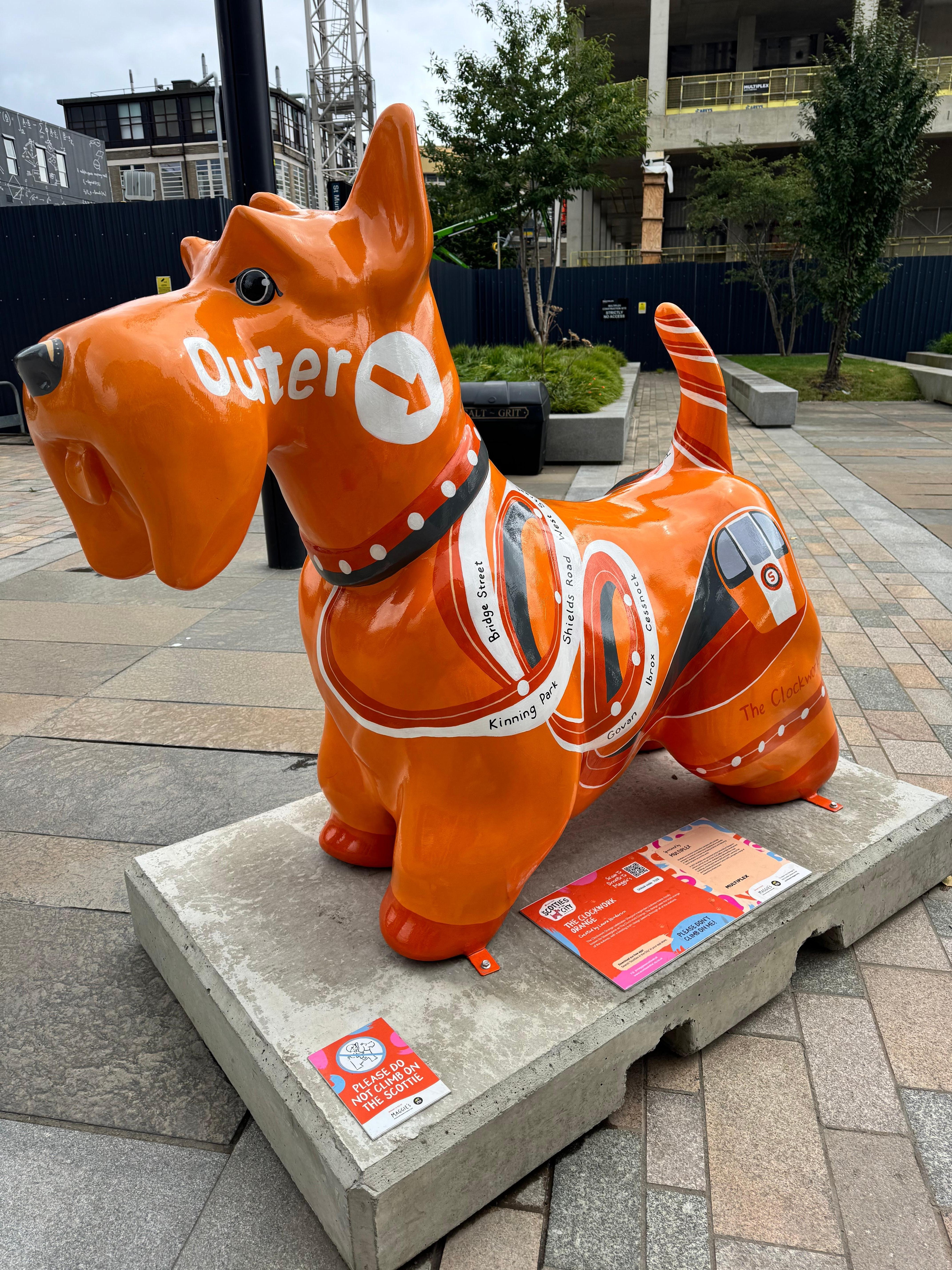 Locate the Scotties and see the town!  Get great discounts for each one you find!