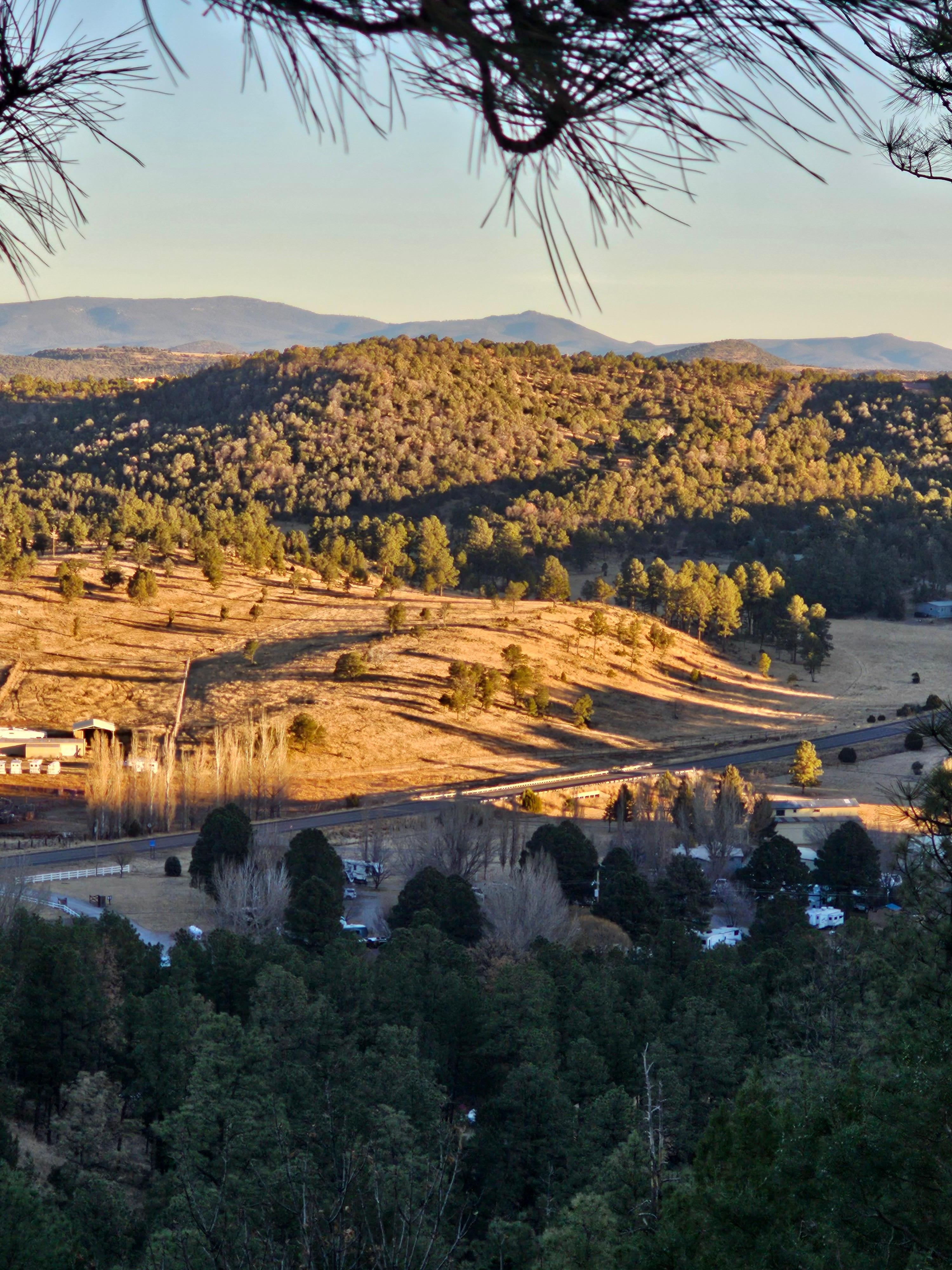 Second floor balcony view
