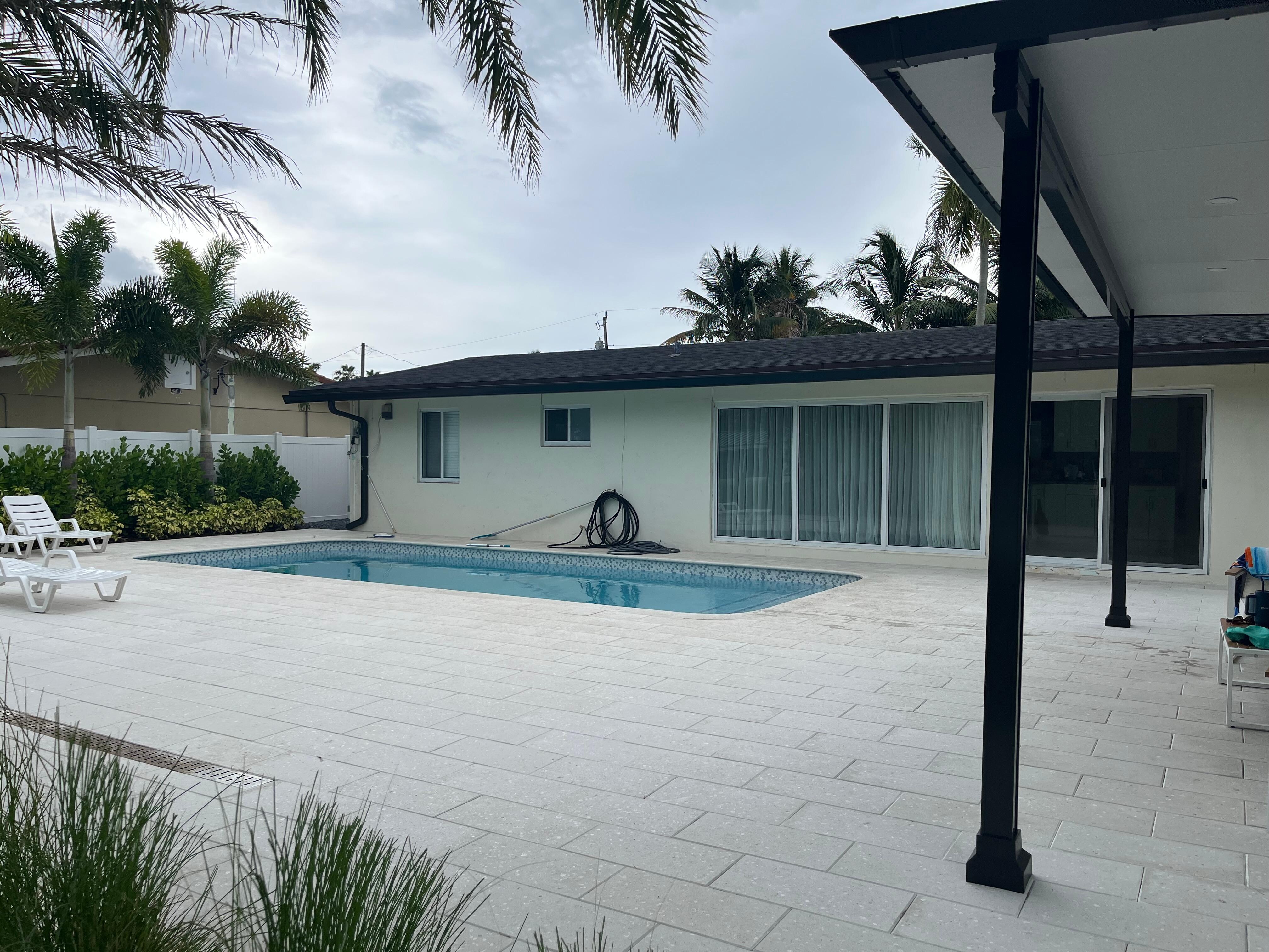 Pool area