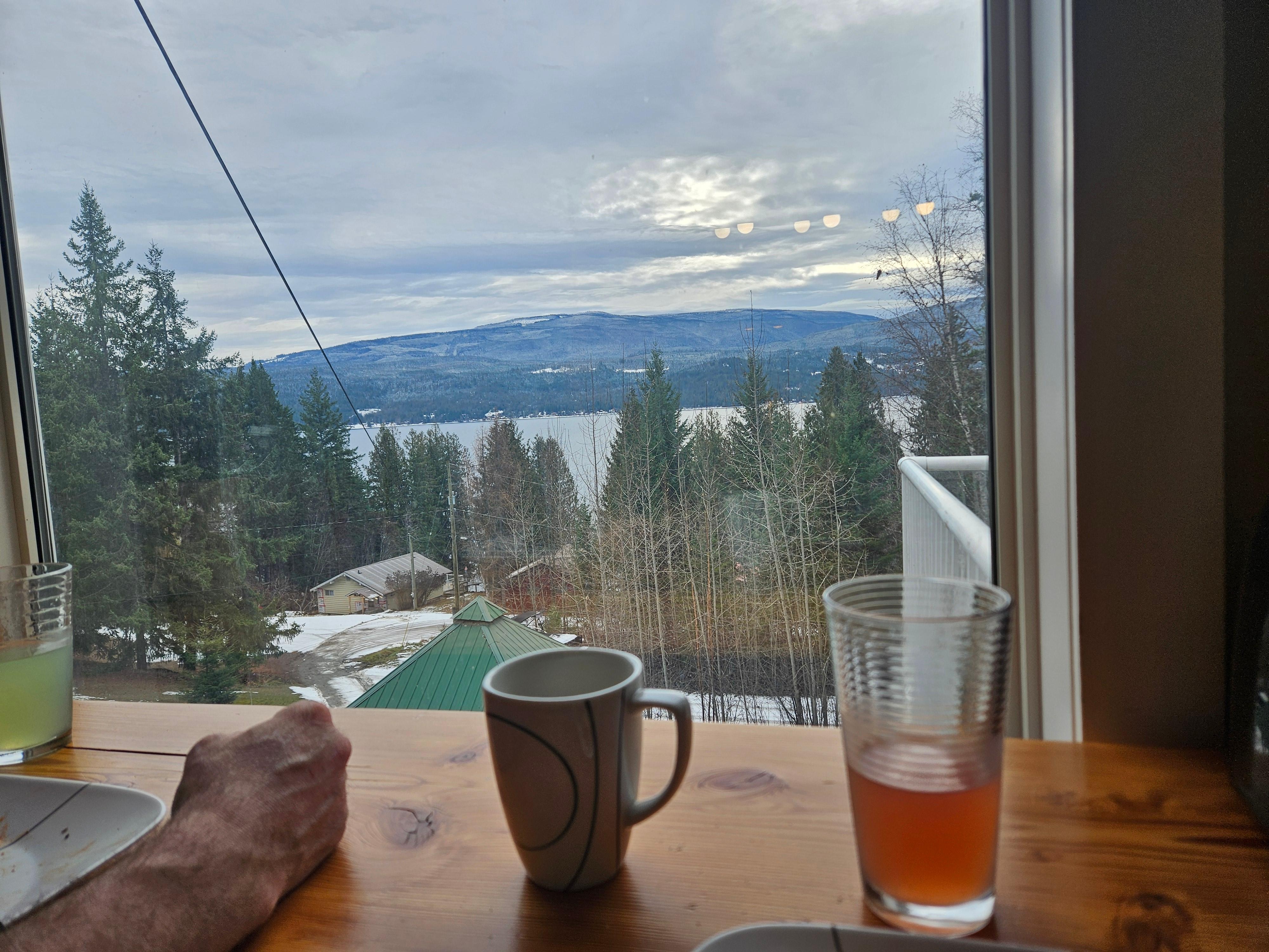 View from kitchen window