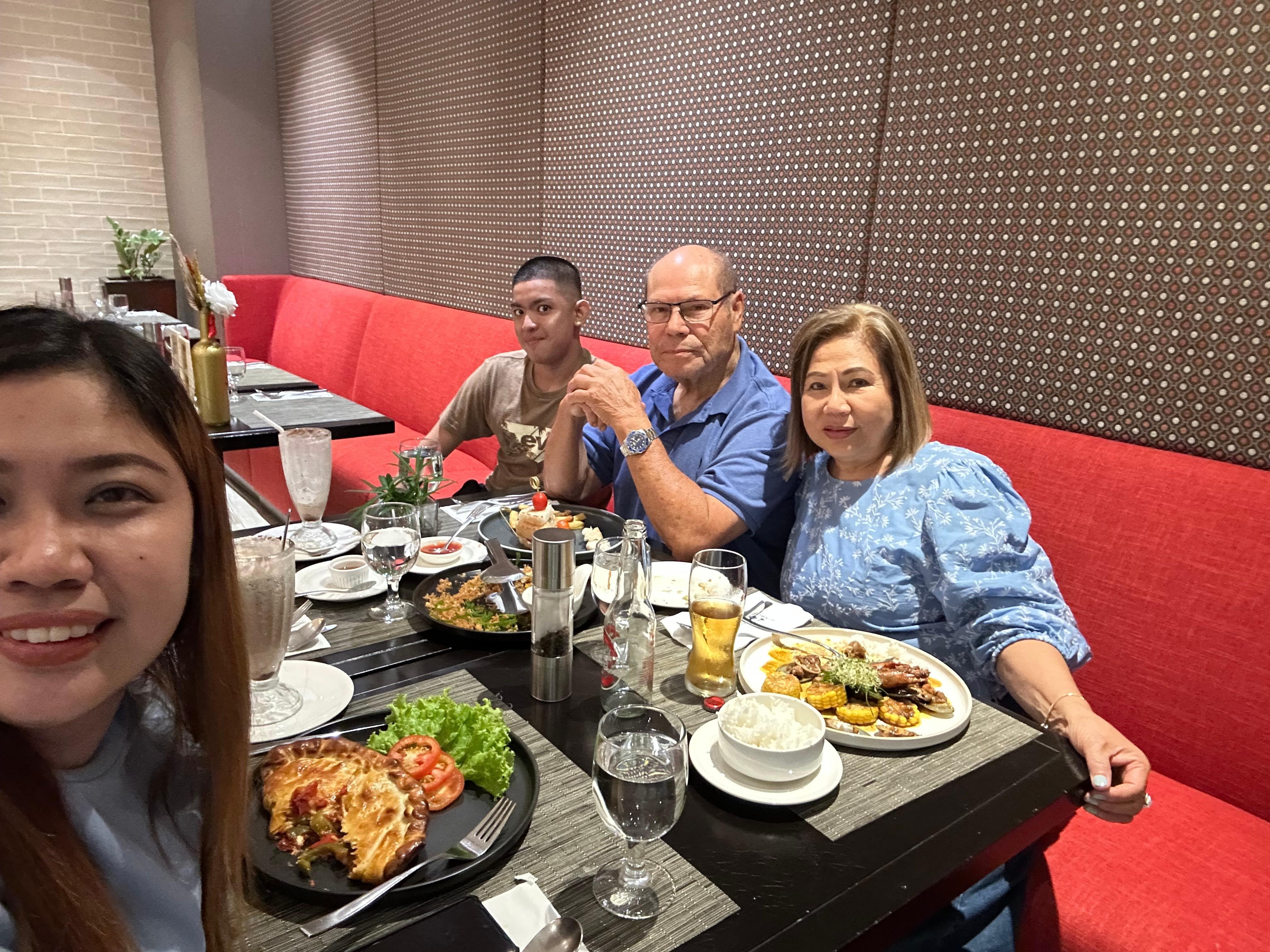 Dinner with friends!