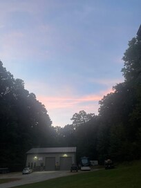 My kinda sunset in the countryside