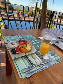 Frühstück Terrasse