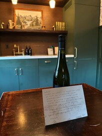 They even left a sweet surprise for my husband’s birthday