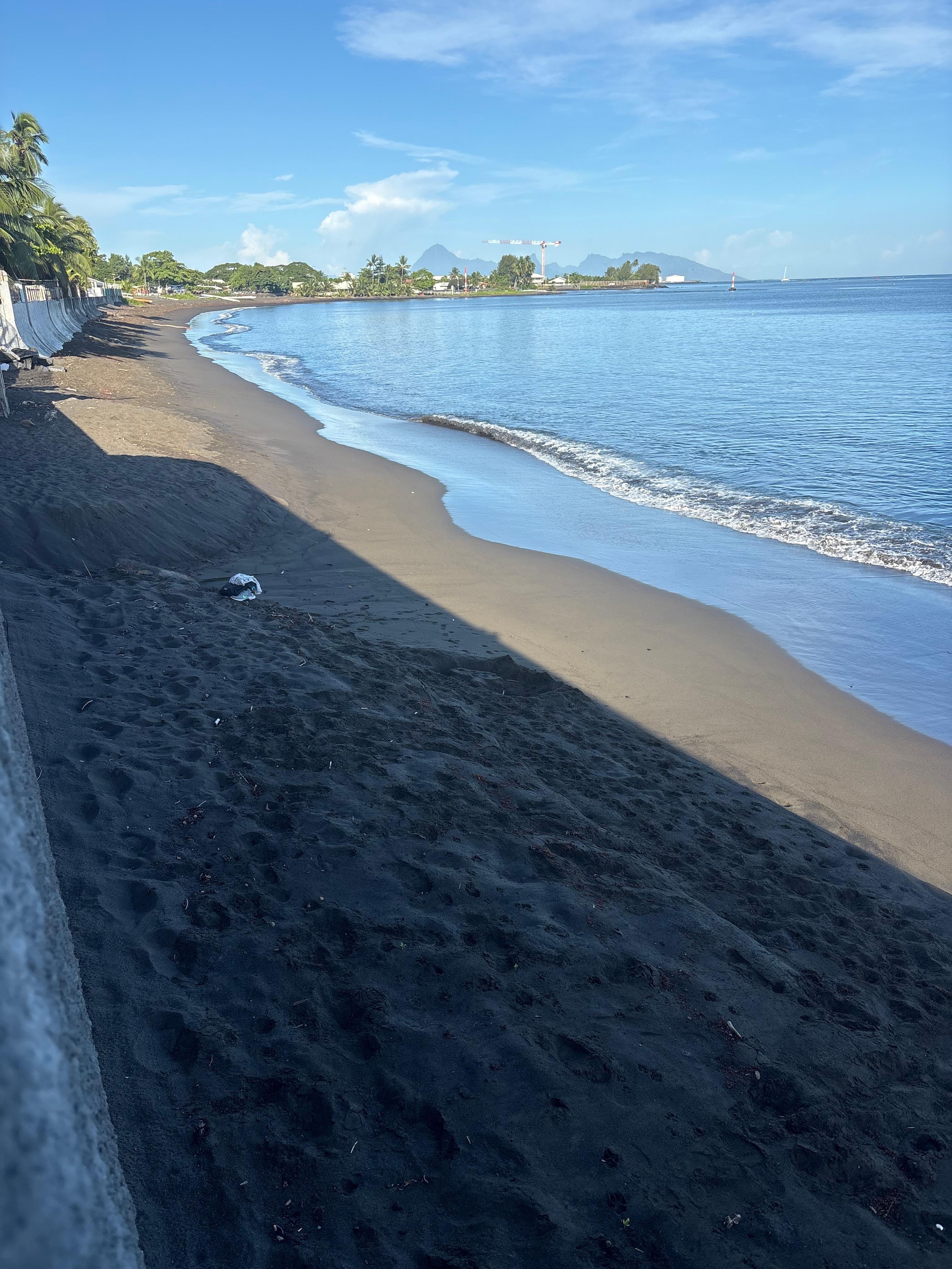 Very small beach but still good for swimming