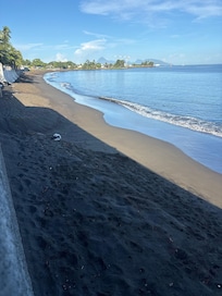 Very small beach but still good for swimming