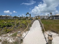 boardwalk beach to hotel