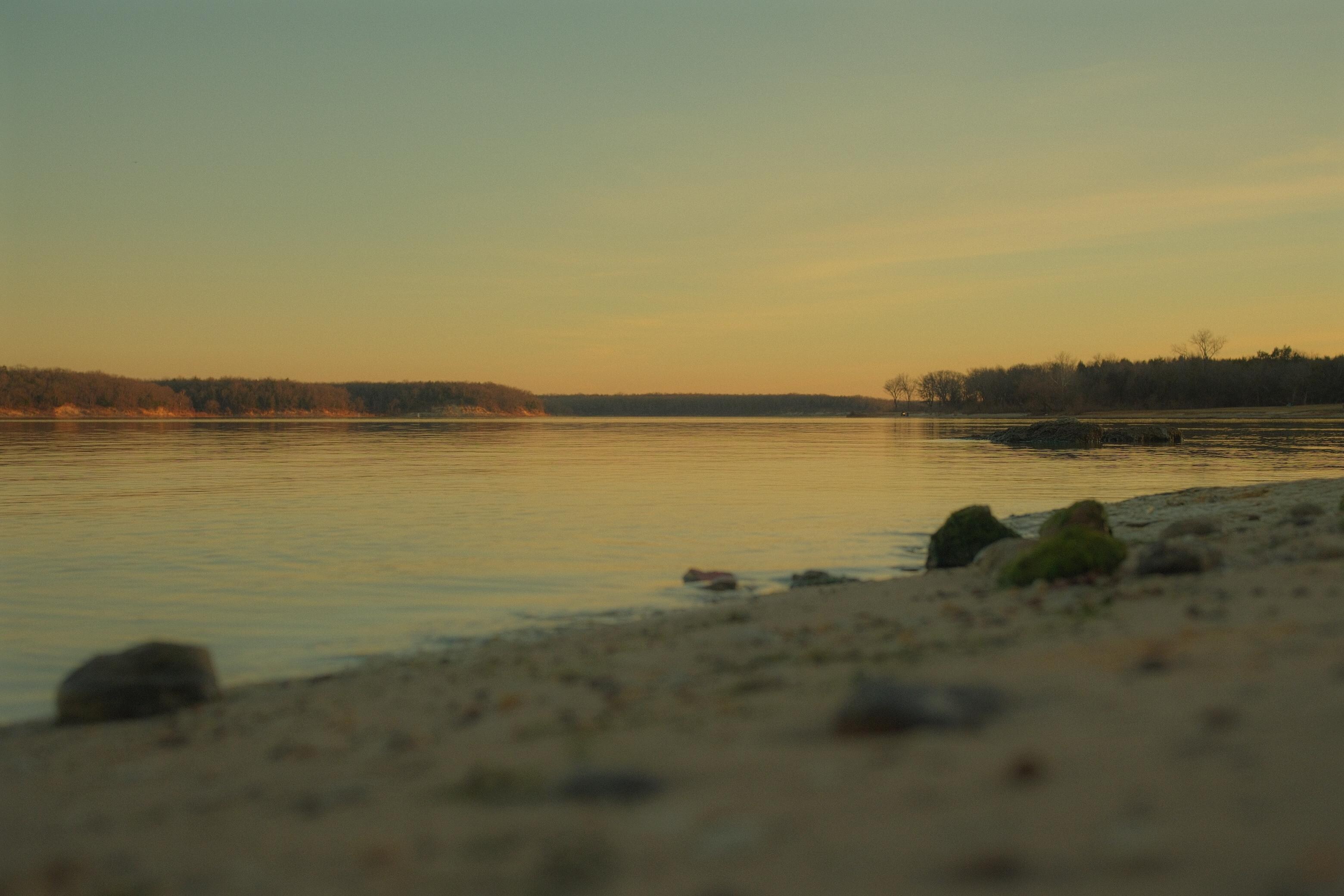 beautiful sunsets on lake texoma