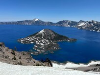 Wizard Island @ Crater Lake